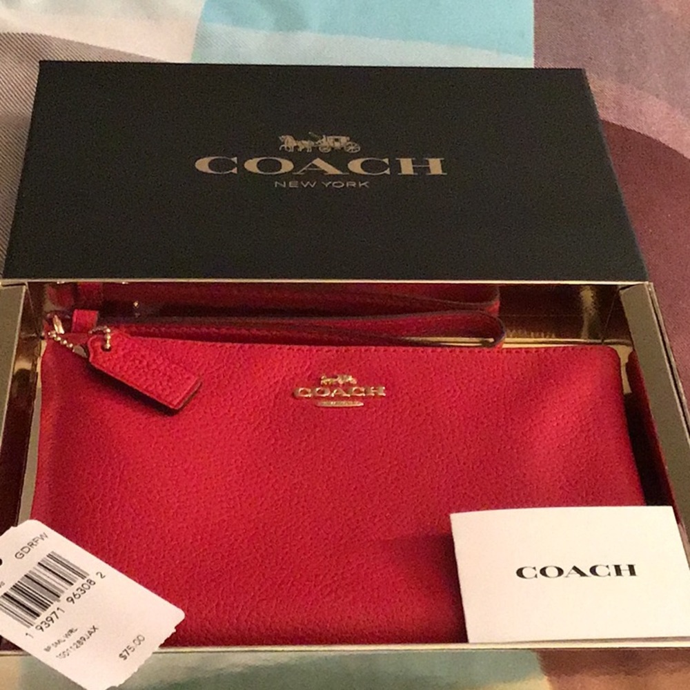 Genuine COACH Wristlet